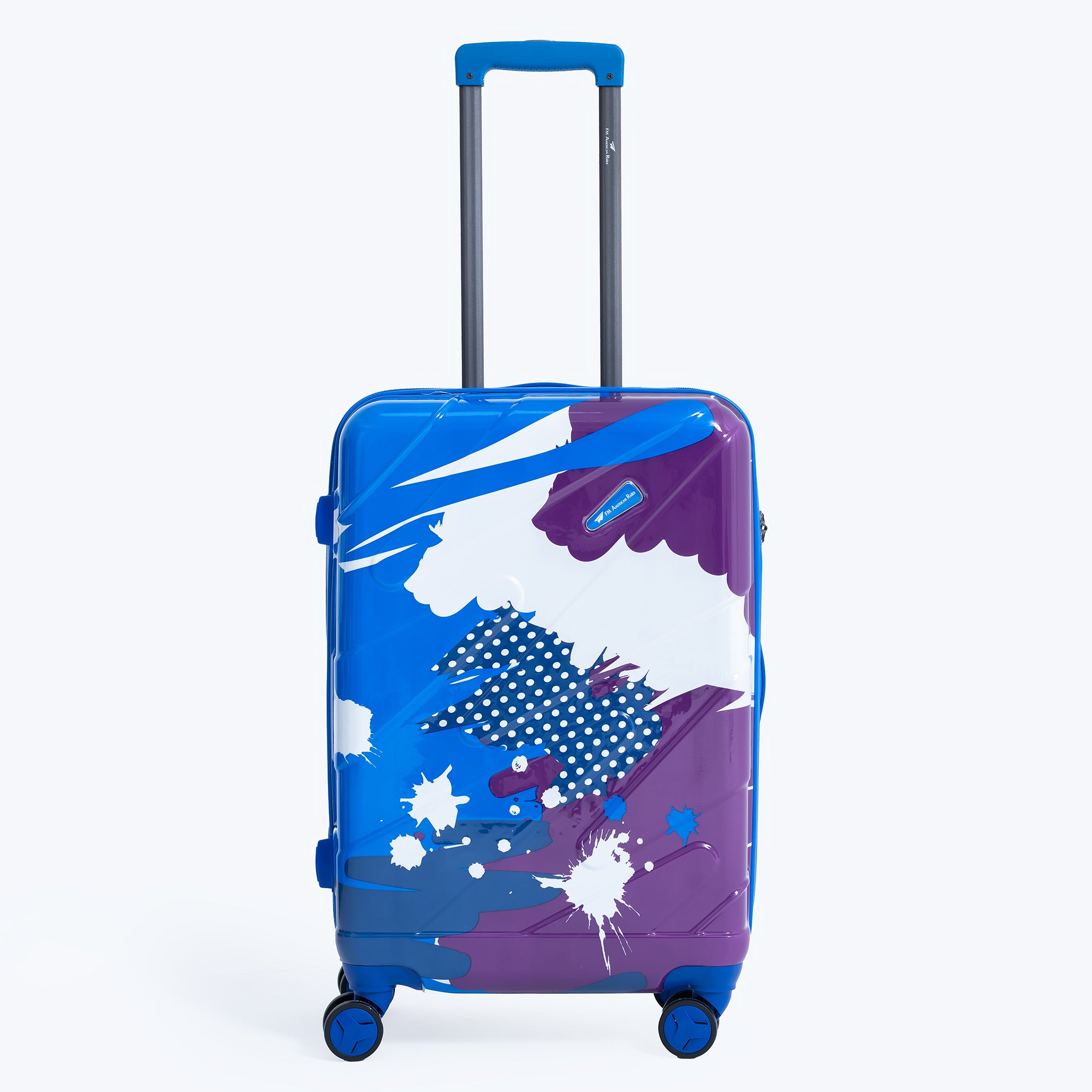 ENVY Navy Blue 3-Piece Trolley Bag Set – Lightweight ABS+PC Hardshell Luggage