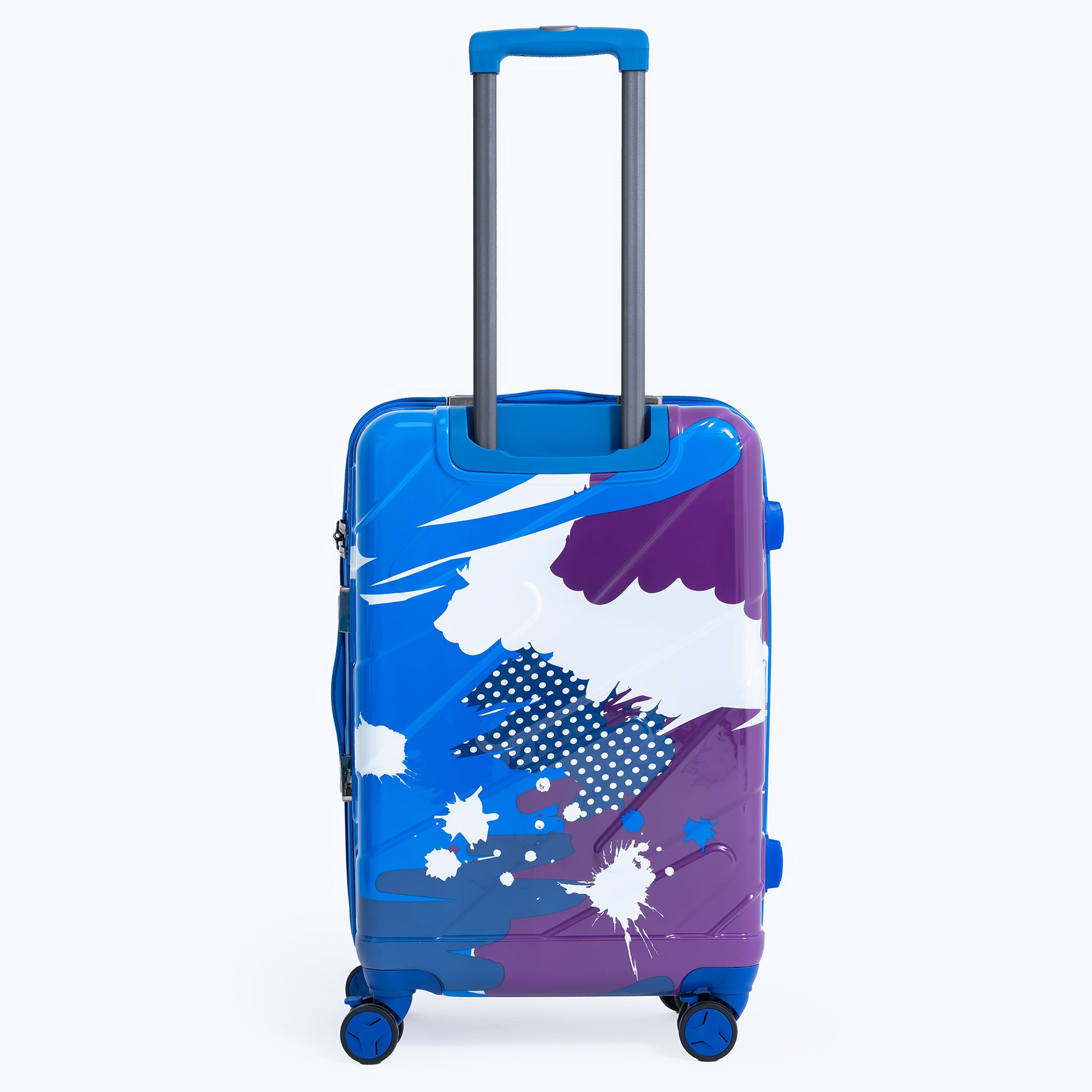 ENVY Navy Blue 3-Piece Trolley Bag Set – Lightweight ABS+PC Hardshell Luggage