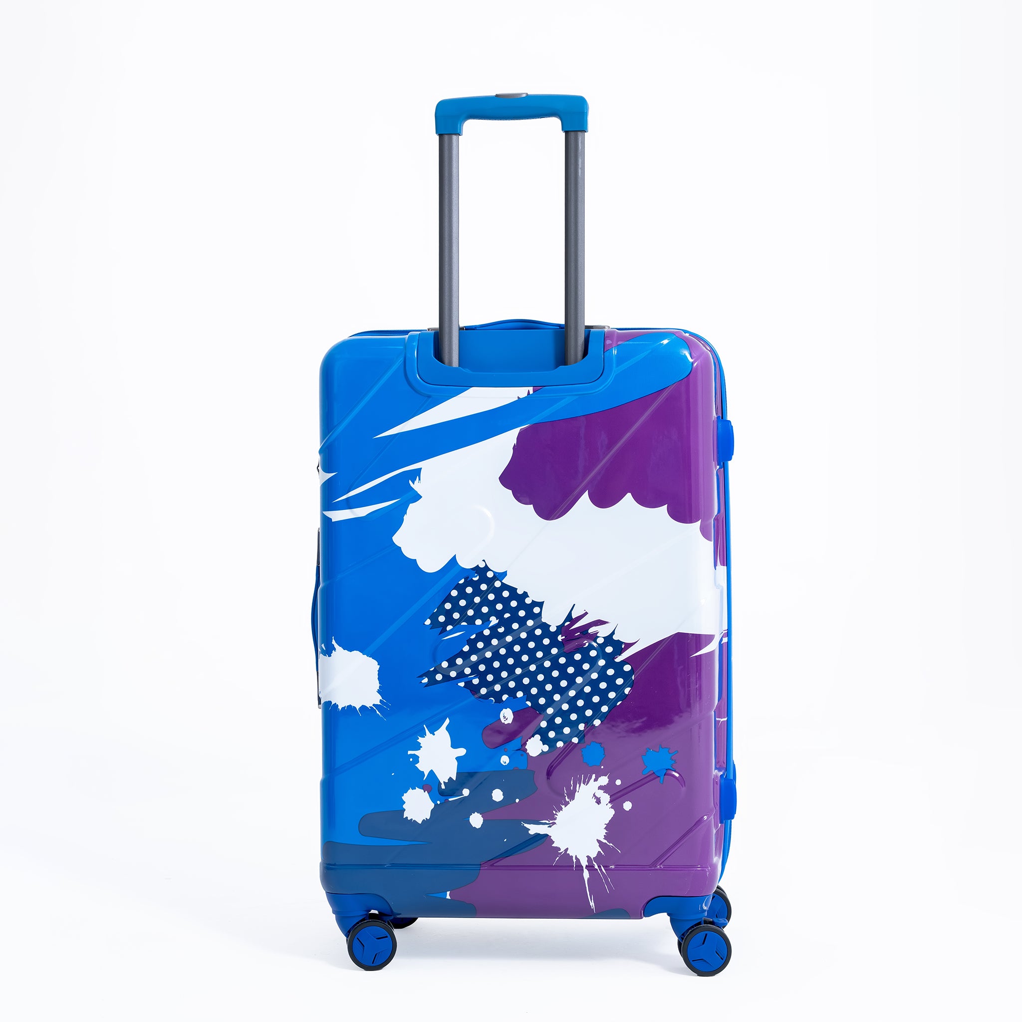 ENVY Navy Blue 3-Piece Trolley Bag Set – Lightweight ABS+PC Hardshell Luggage