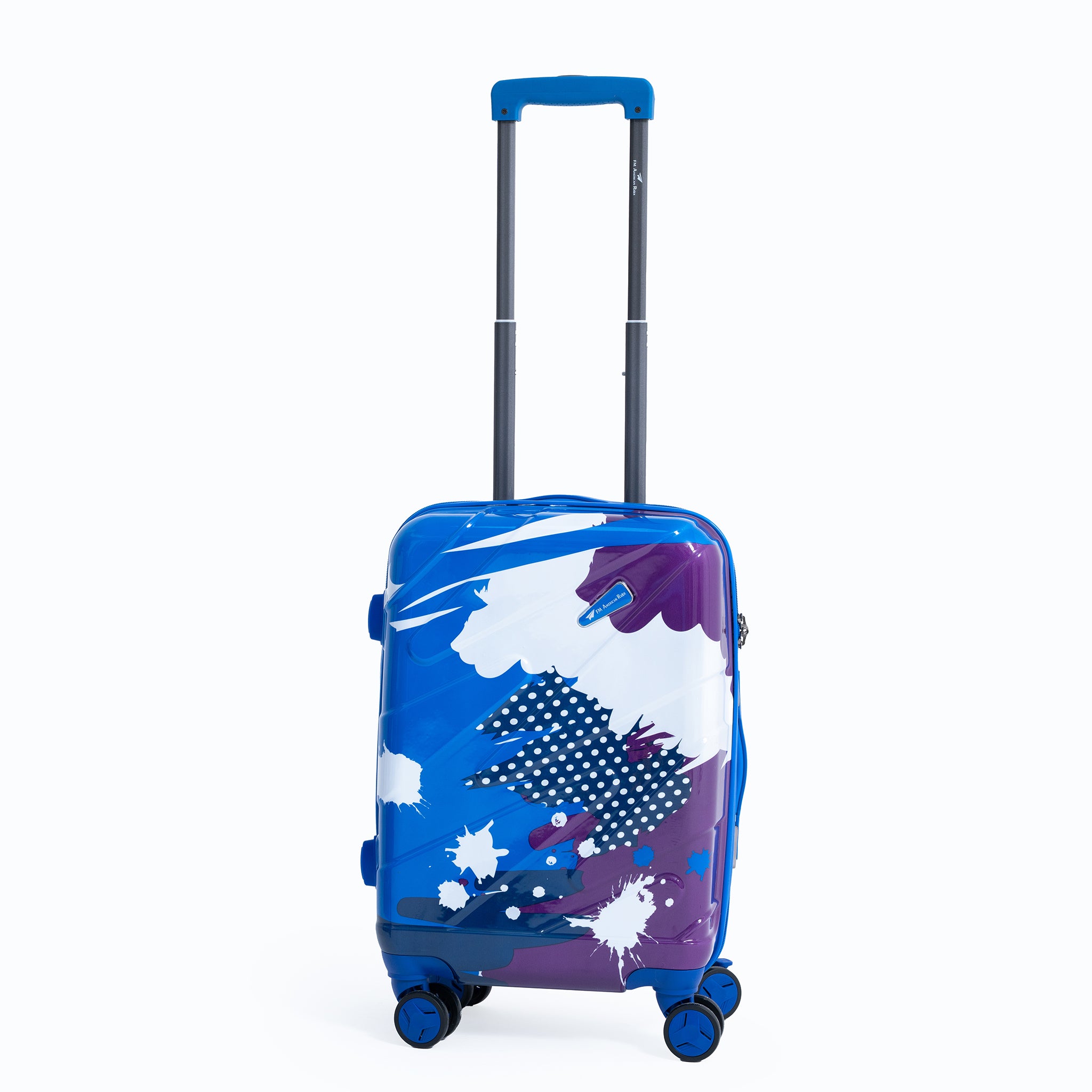 ENVY Navy Blue 3-Piece Trolley Bag Set – Lightweight ABS+PC Hardshell Luggage