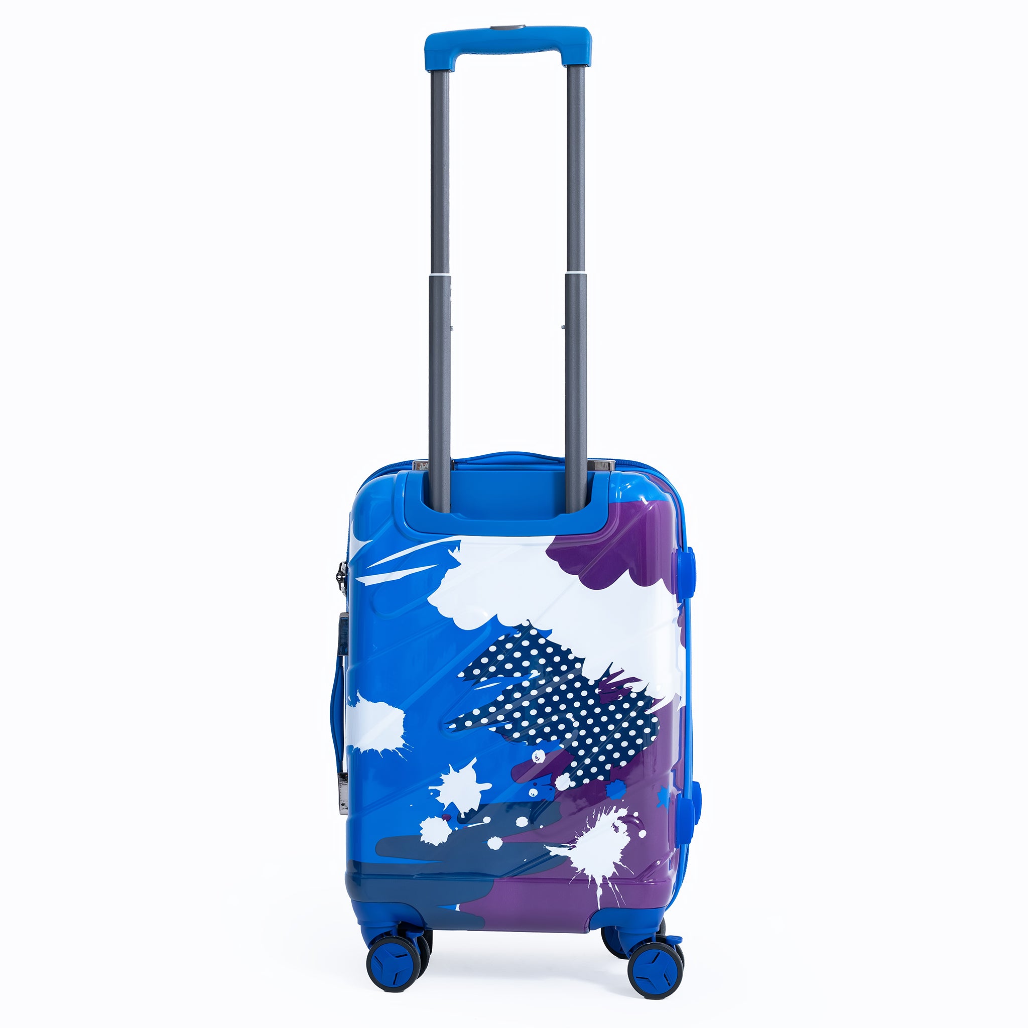 ENVY Navy Blue 3-Piece Trolley Bag Set – Lightweight ABS+PC Hardshell Luggage