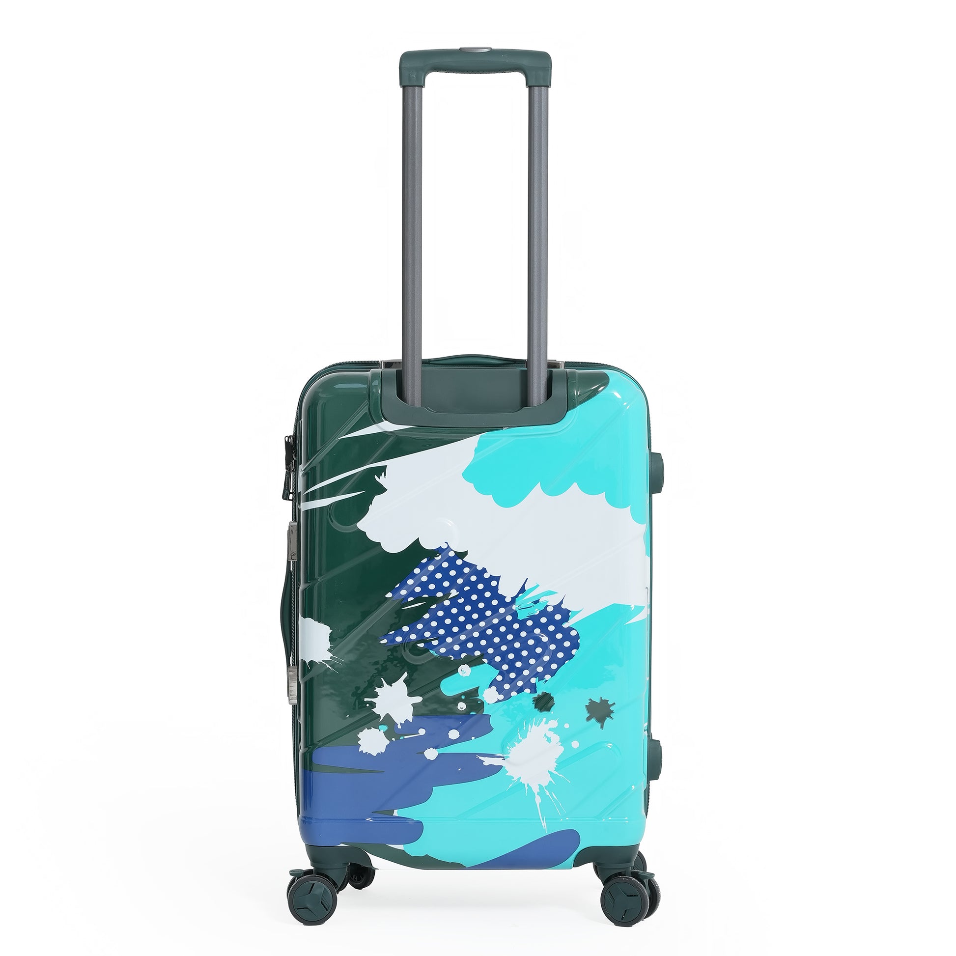 ENVY Green 3-Piece Trolley Bag Set – Lightweight ABS+PC Hardshell Luggage