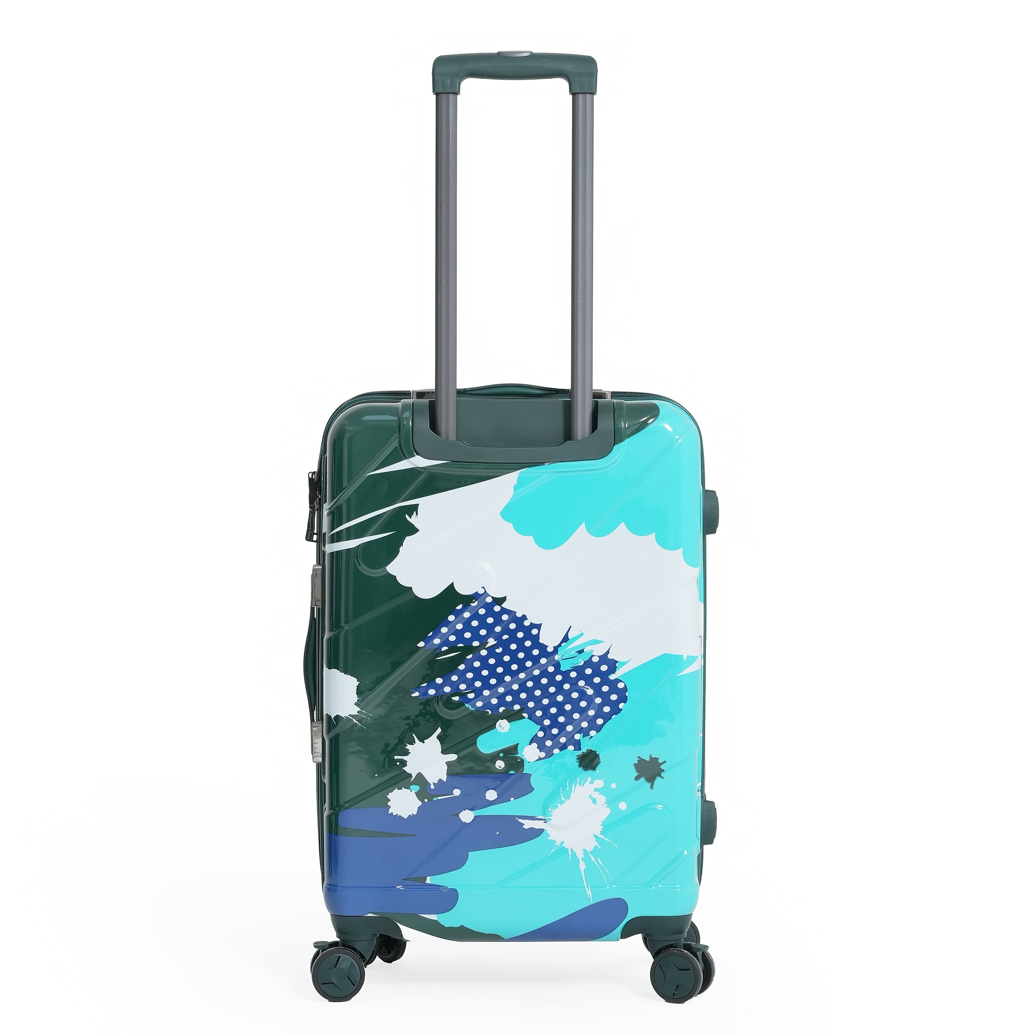 ENVY Green 3-Piece Trolley Bag Set – Lightweight ABS+PC Hardshell Luggage