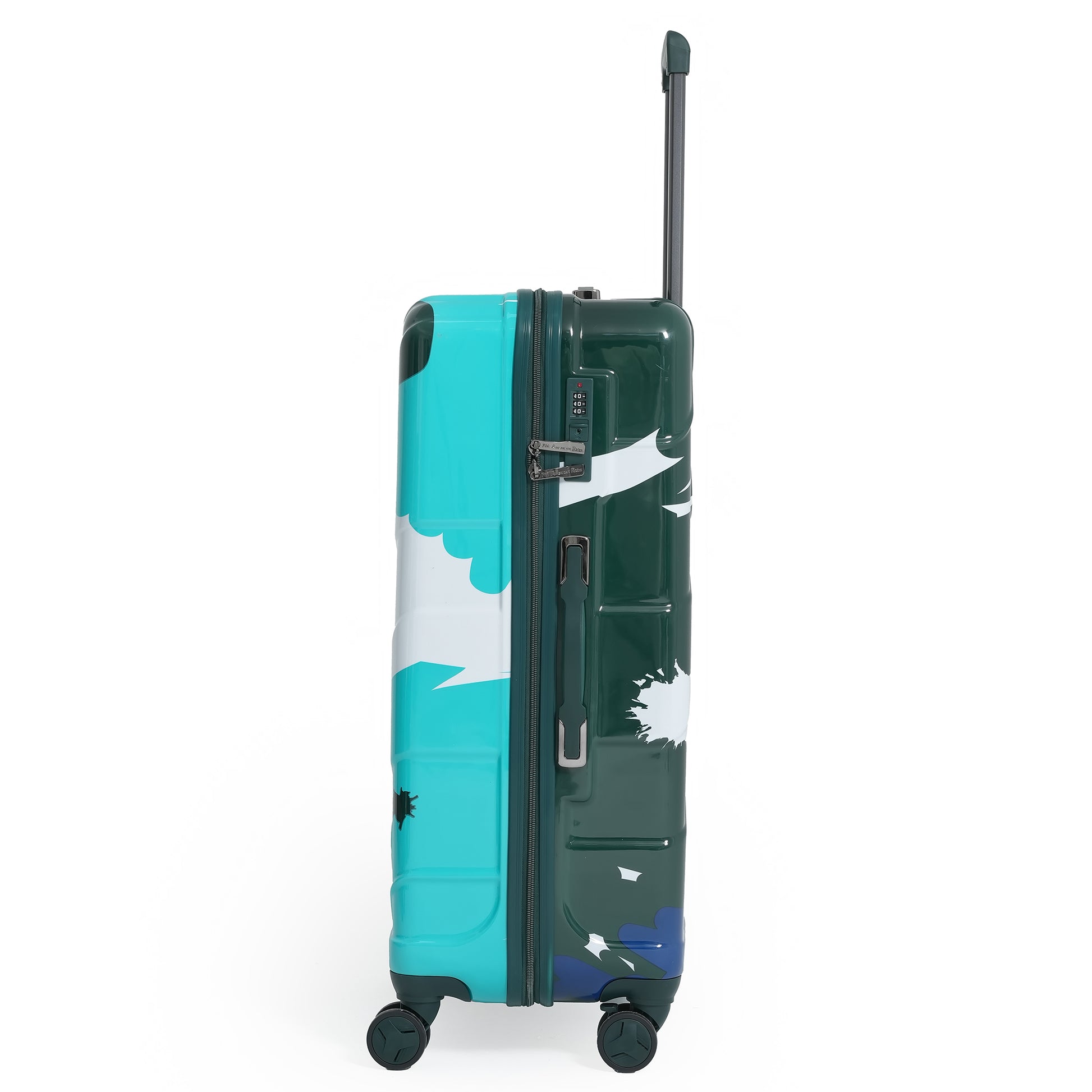 ENVY Green 3-Piece Trolley Bag Set – Lightweight ABS+PC Hardshell Luggage