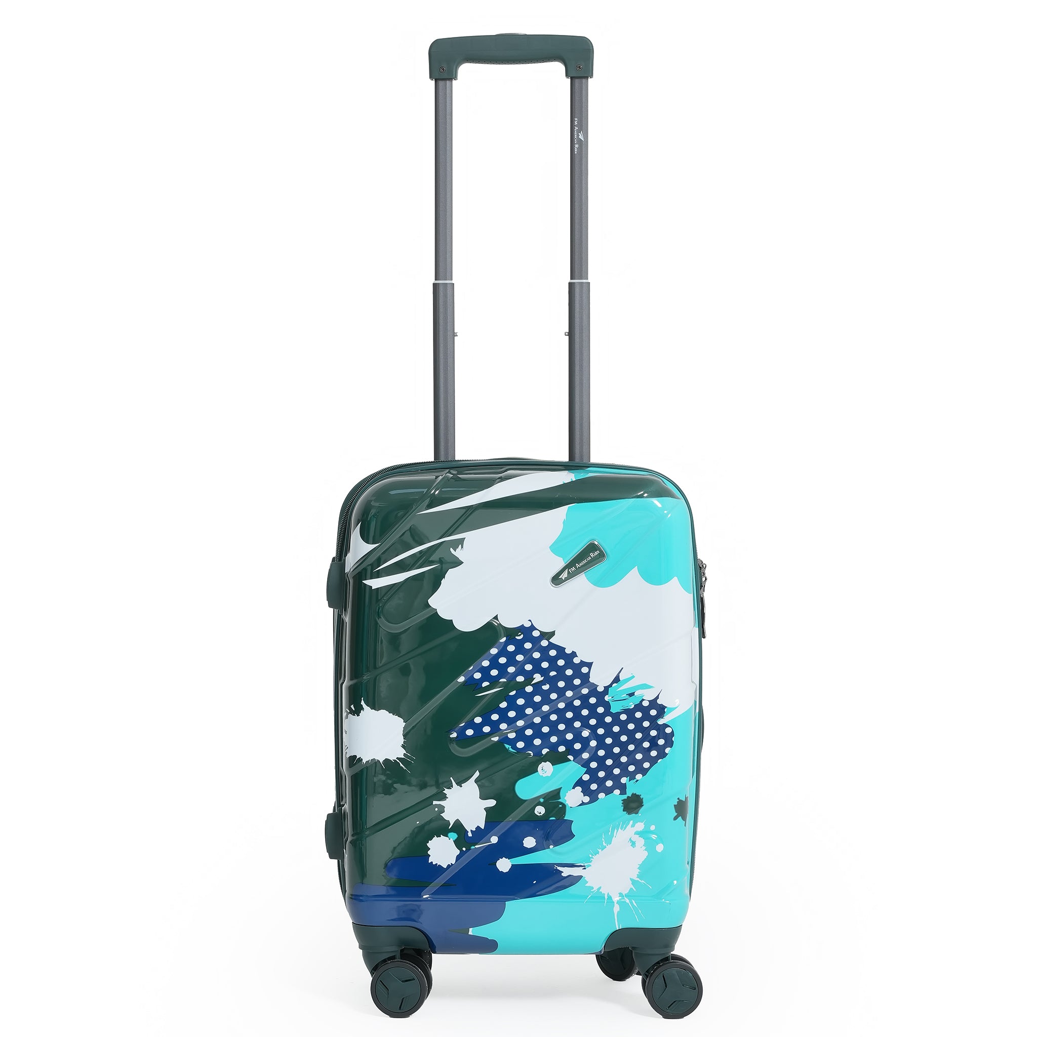 ENVY Green 3-Piece Trolley Bag Set – Lightweight ABS+PC Hardshell Luggage