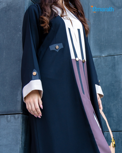 Stylish Korean Lilon Fabric Abaya for Women -modesty  everyday wear.