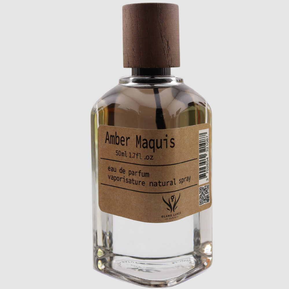 Experience Ambre Maquis by Gland Lures Paris, a premium designer perfume with an aromatic scent.