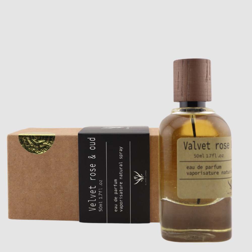 Unveil the elegance of Velvet Rose &amp; Oud by Gland Lures Paris, a luxurious, long-lasting perfume crafted for those who seek premium designer fragrances.