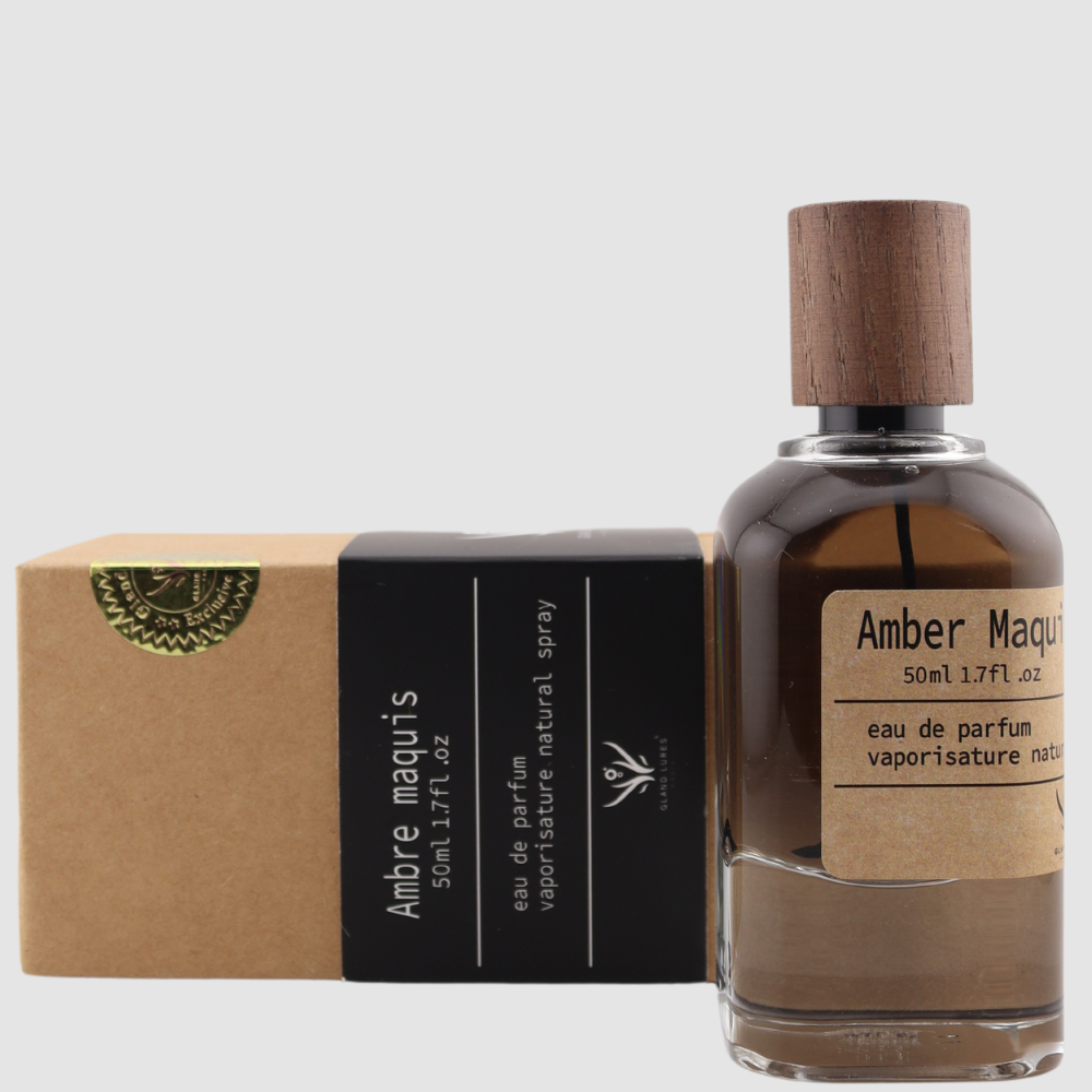 Experience Ambre Maquis by Gland Lures Paris, a premium designer perfume with an aromatic scent.