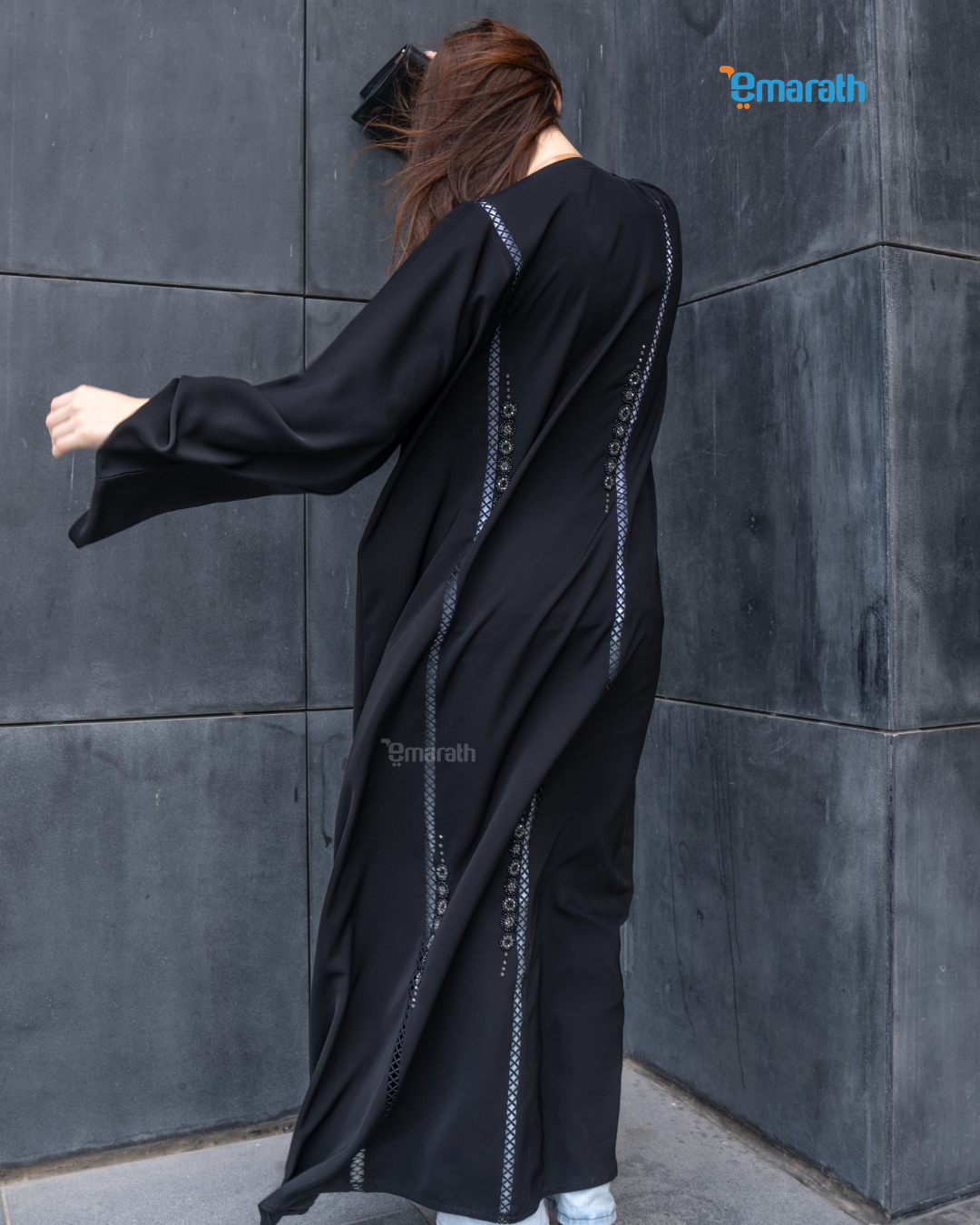 Stylish Black Abaya for Women - Premium Nida Fabric, Modest Fashion Design