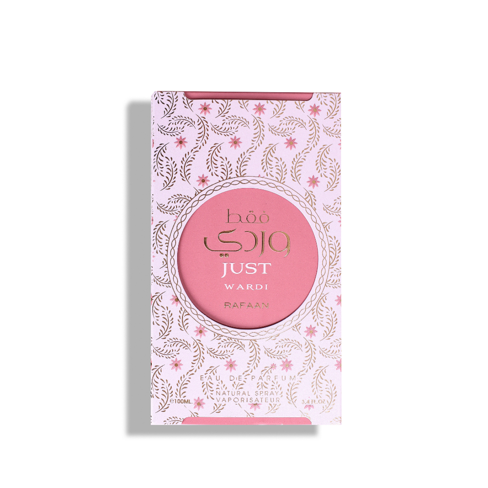 Just Wardi is more than a scent—it's an enduring experience that enhances your presence.
