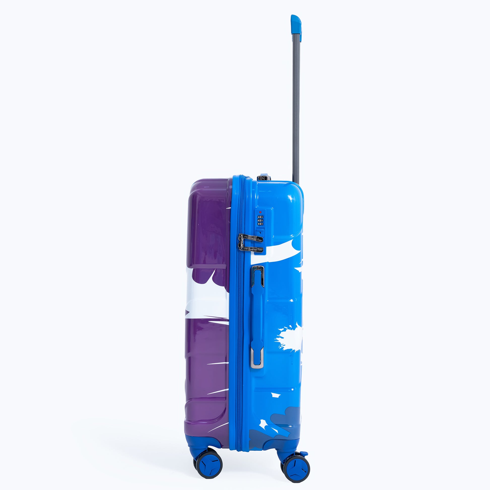 ENVY Navy Blue 3-Piece Trolley Bag Set – Lightweight ABS+PC Hardshell Luggage