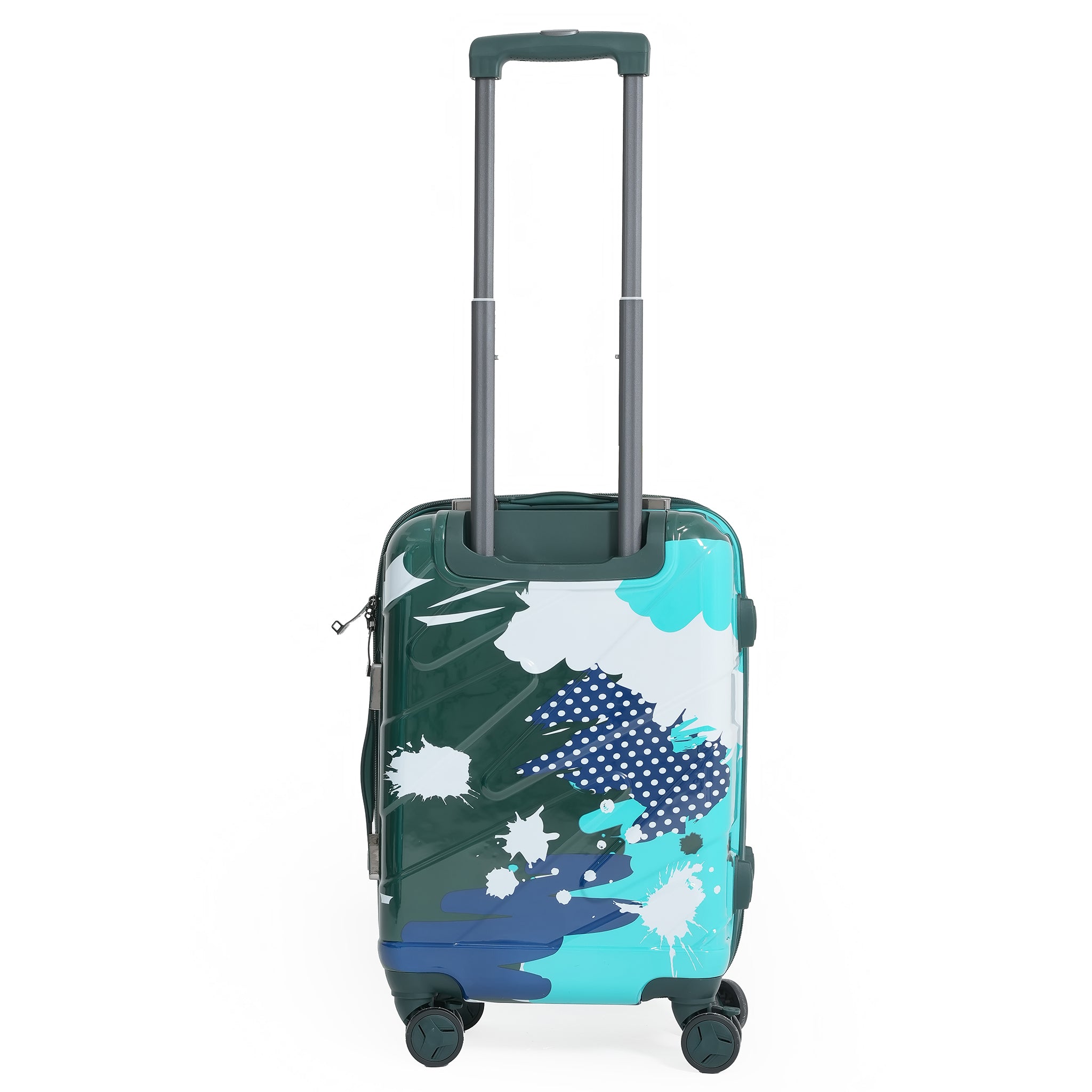 ENVY Green 3-Piece Trolley Bag Set – Lightweight ABS+PC Hardshell Luggage