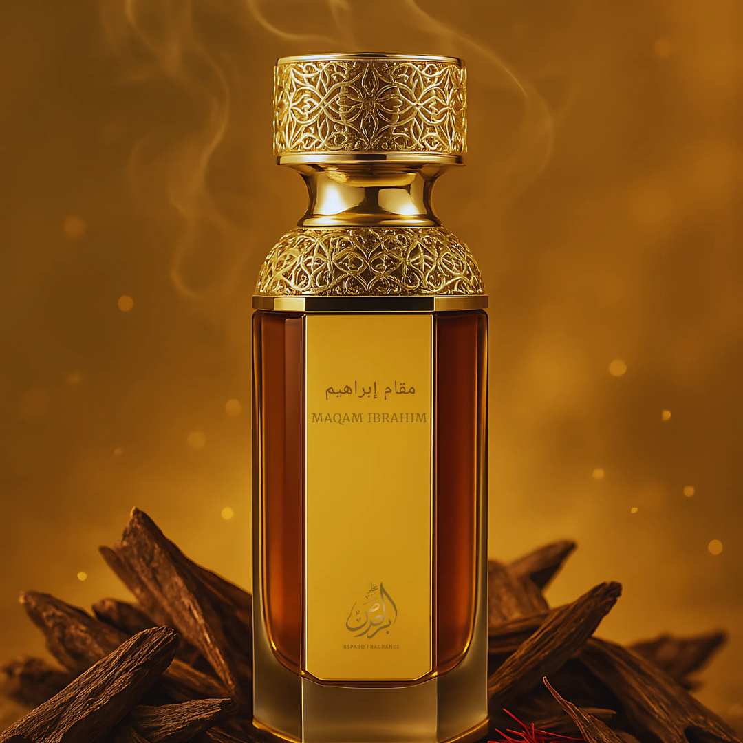 Maqam Ibrahim  perfume is a captivating blend of luxury, depth, and mystery. 