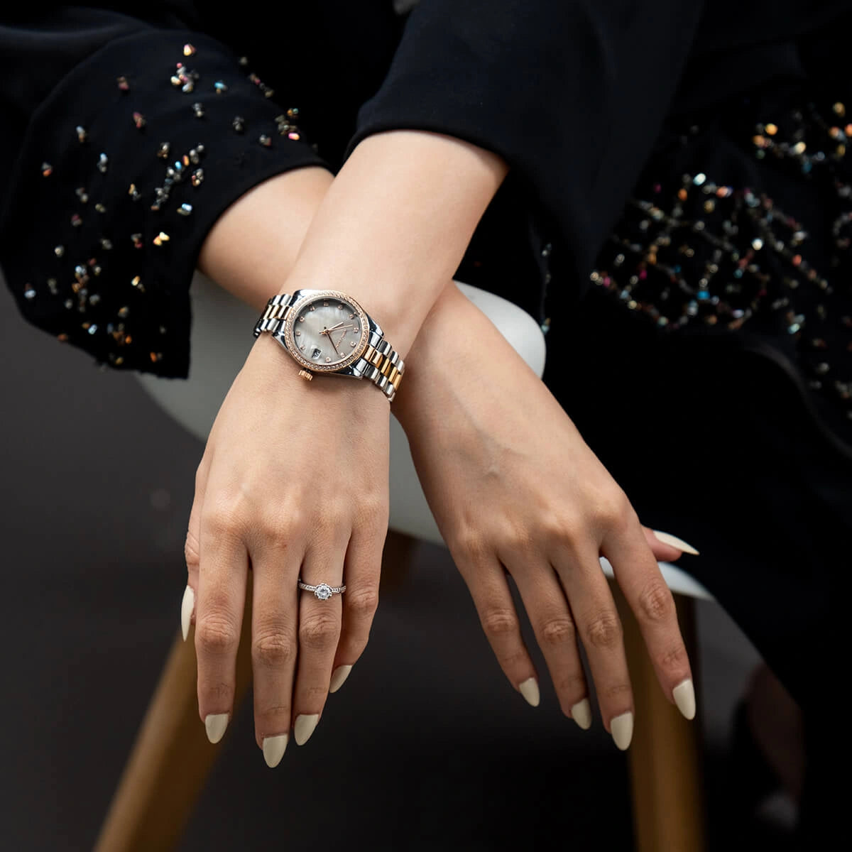 Discover the best watches for women with the MARKO BALENO AURORA MB202-C.