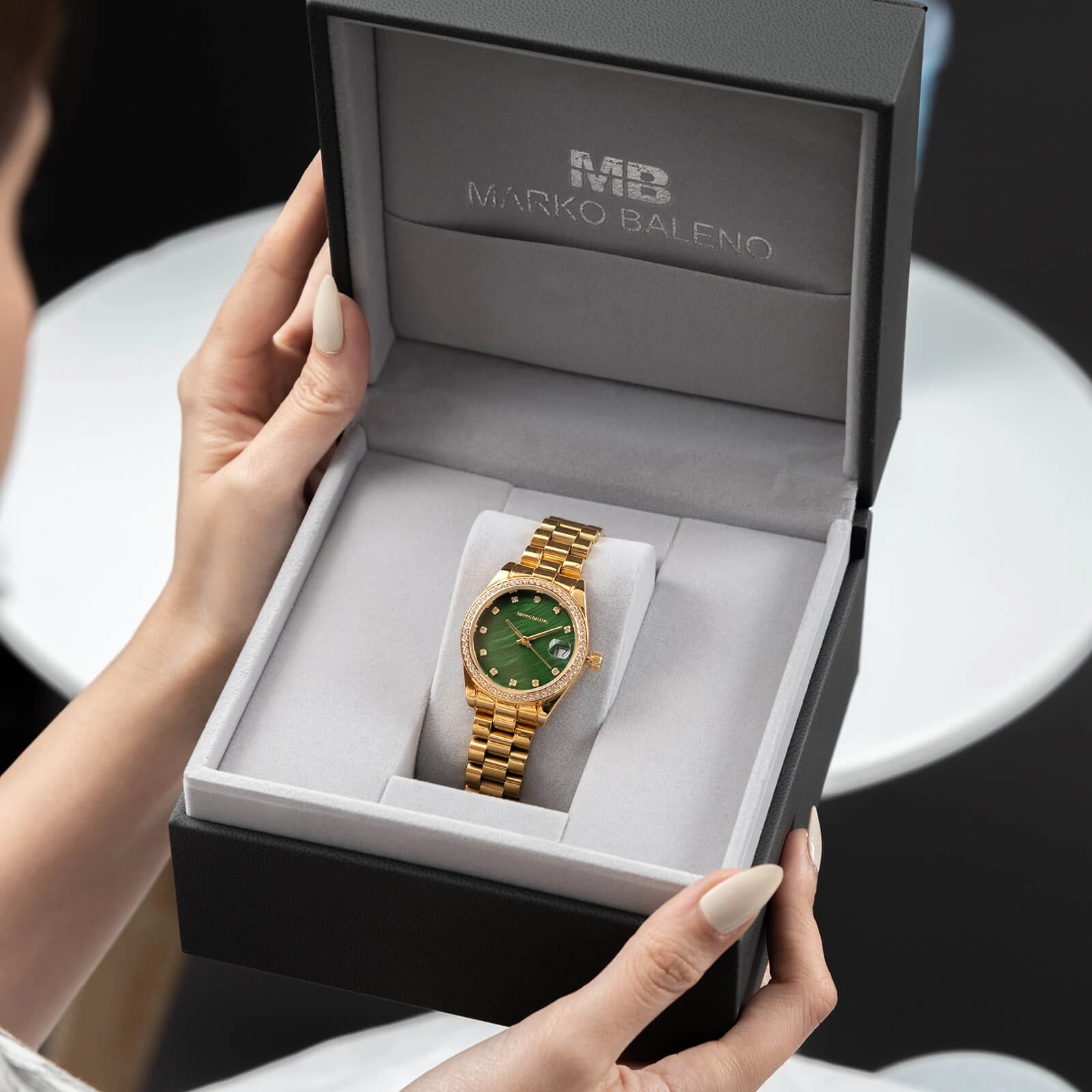 Experience timeless elegance with the MARKO BALENO AURORA MB202-B