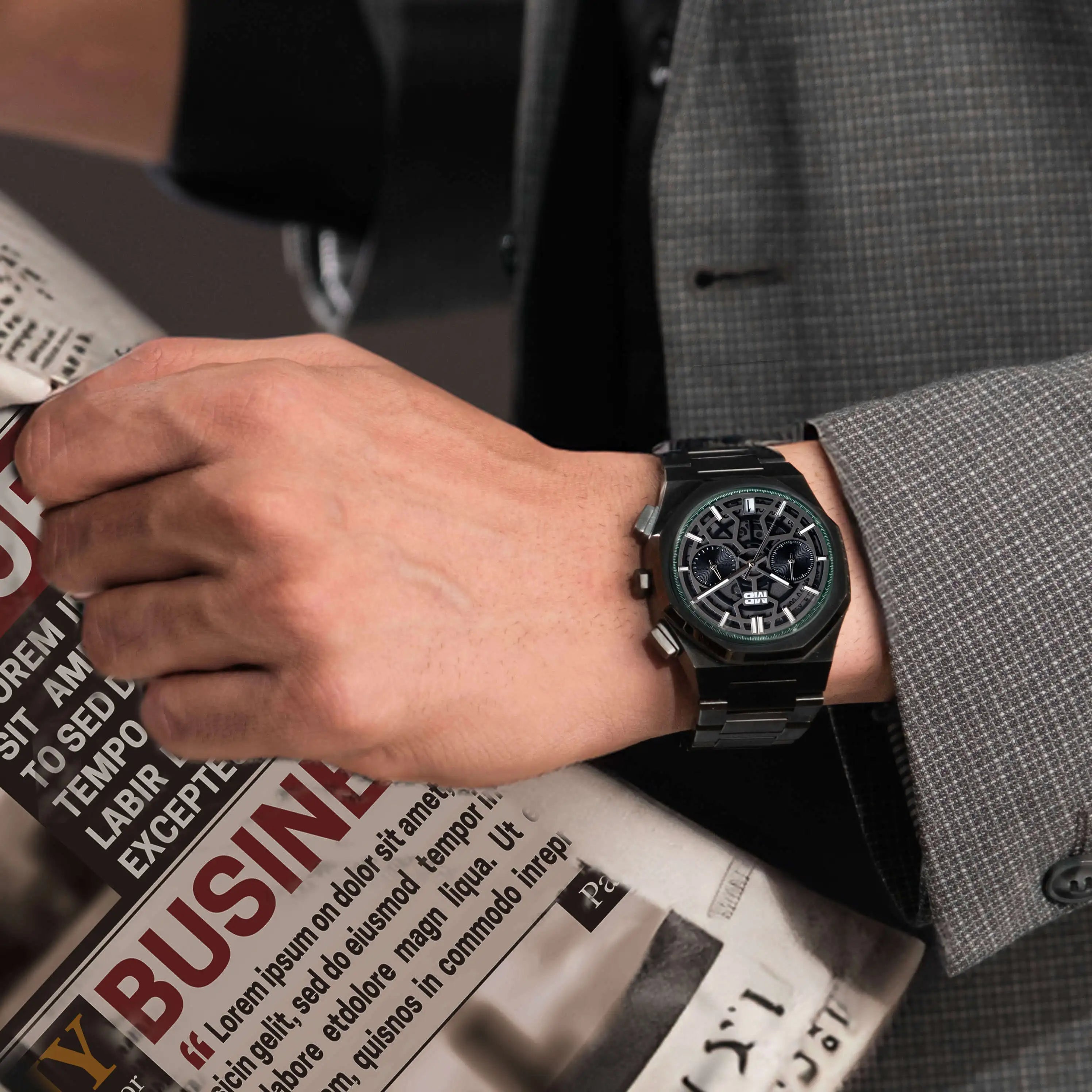 Elevate your style with the MARKO BALENO SKELETON MB180-B.