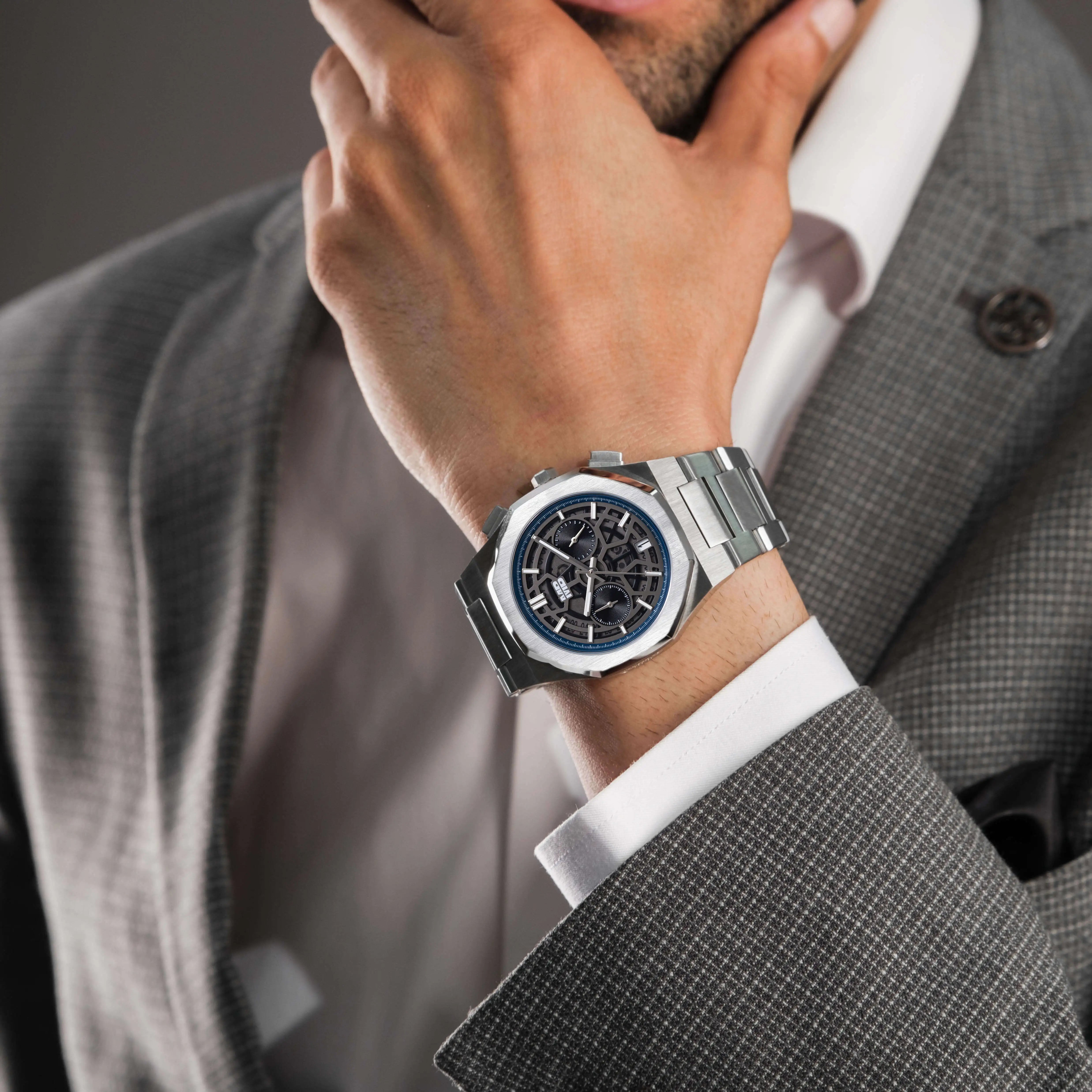 Buy watches online with the MARKO BALENO SKELETON MB180-A.