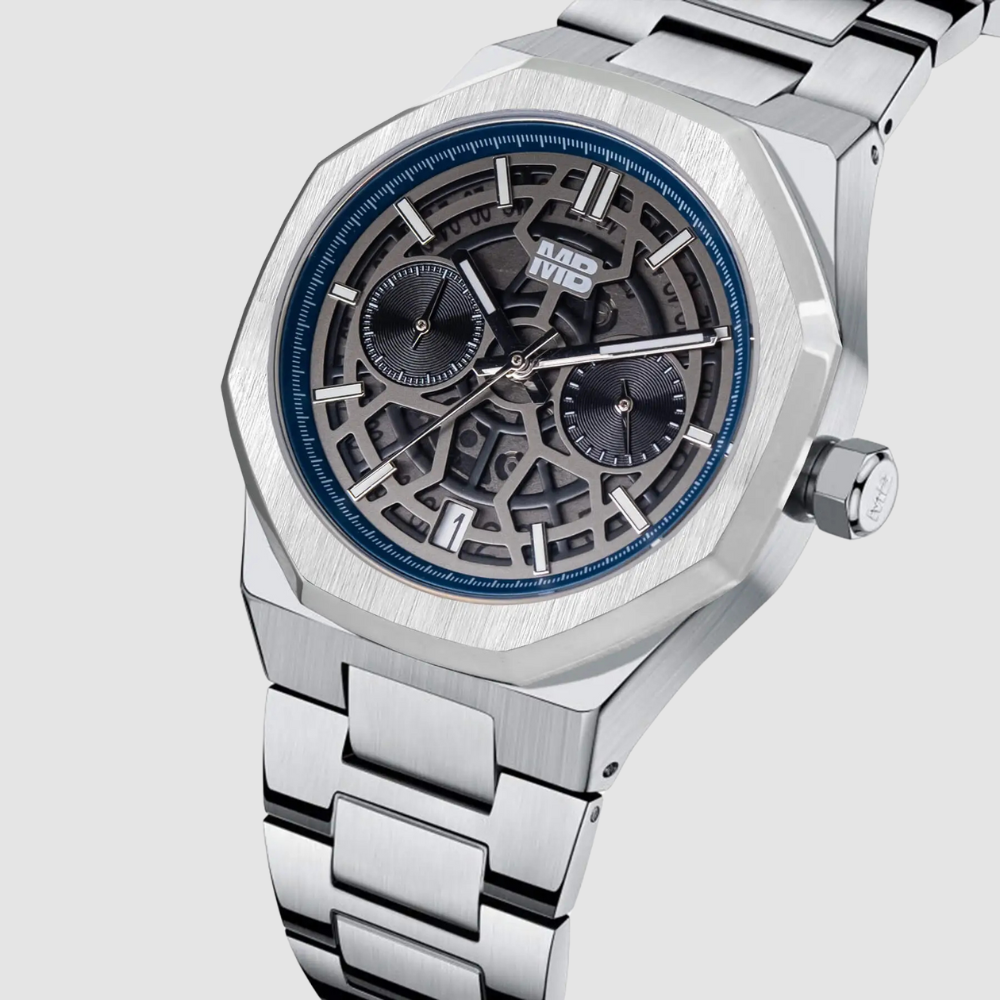 Buy watches online with the MARKO BALENO SKELETON MB180-A.