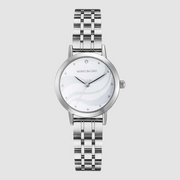 The MARKO BALENO ALYAA MB204-A is a refined women's silver watch designed for timeless elegance.