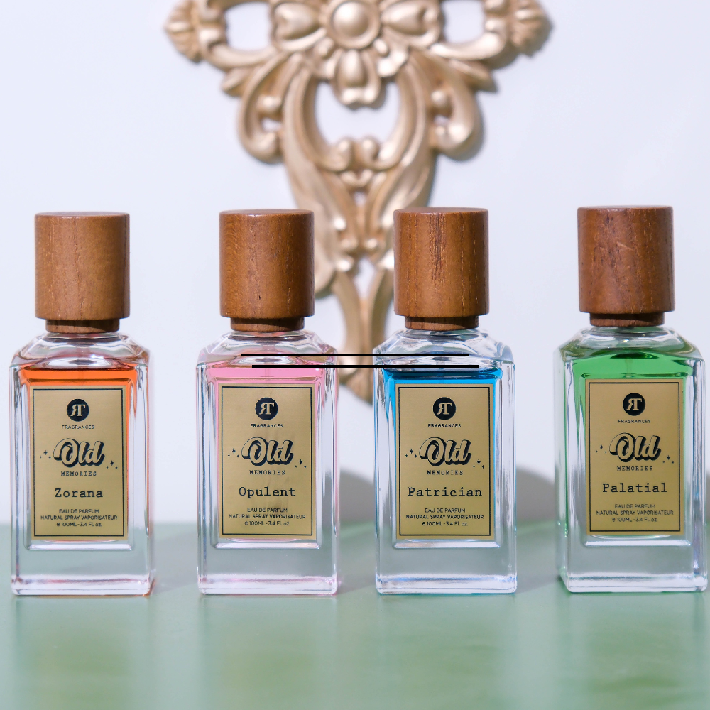 Shop the “Old Memories” perfume combo – a luxury 4-in-1 collection with unisex, Arabic, and gender-specific fragrances. Perfect for lasting impressions. Ideal gift set.