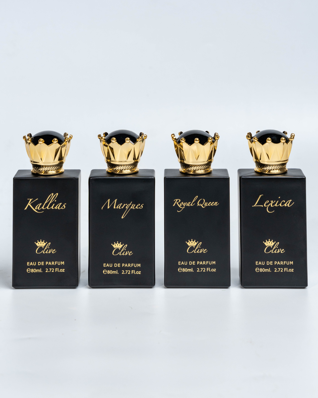 Clive Collection – 4 x 80ML Unisex Perfume Combo | Luxury Fragrances for Men & Women | Only 130 AED
