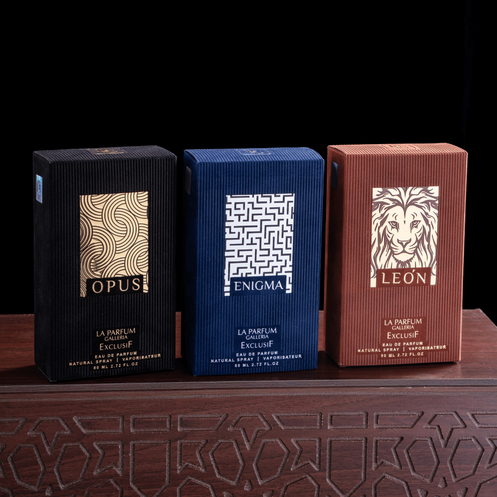 Exclusif Signature Perfume Combo (3 x 80ML) – Unisex Luxe Collection by La Parfum Galleria
