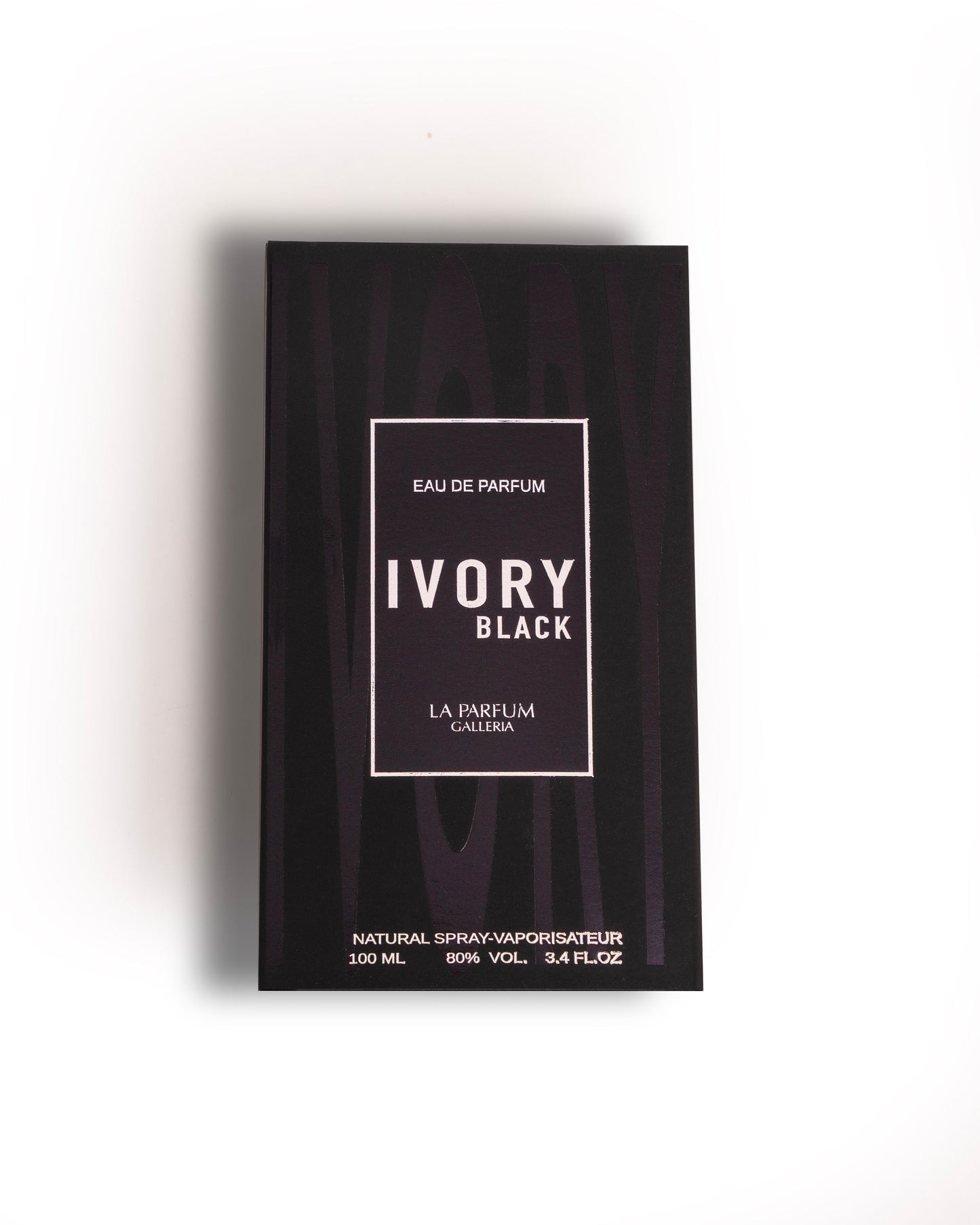 Ivory Black Perfume Box By La Parfum Galleria