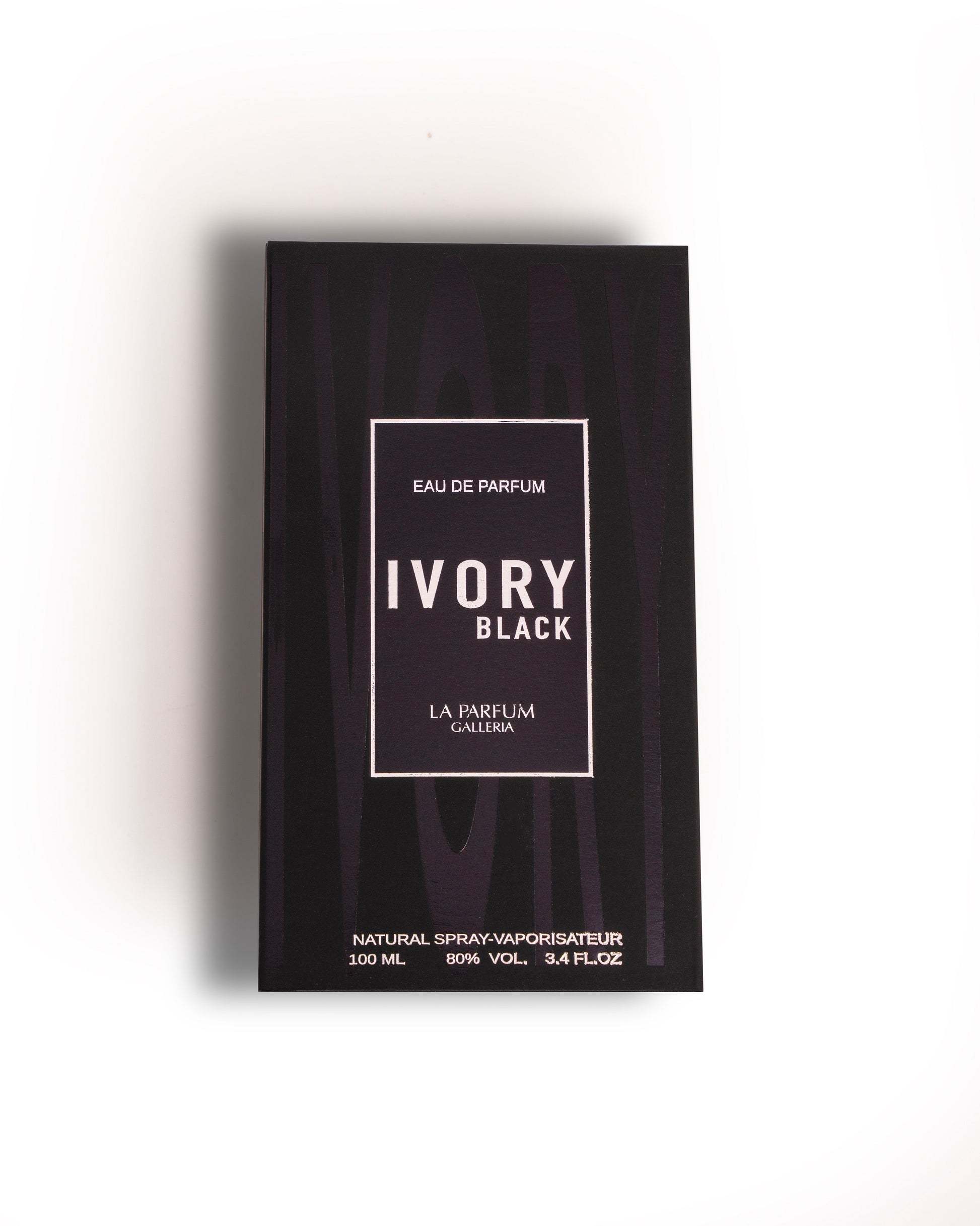 Ivory Black Perfume Box By La Parfum Galleria