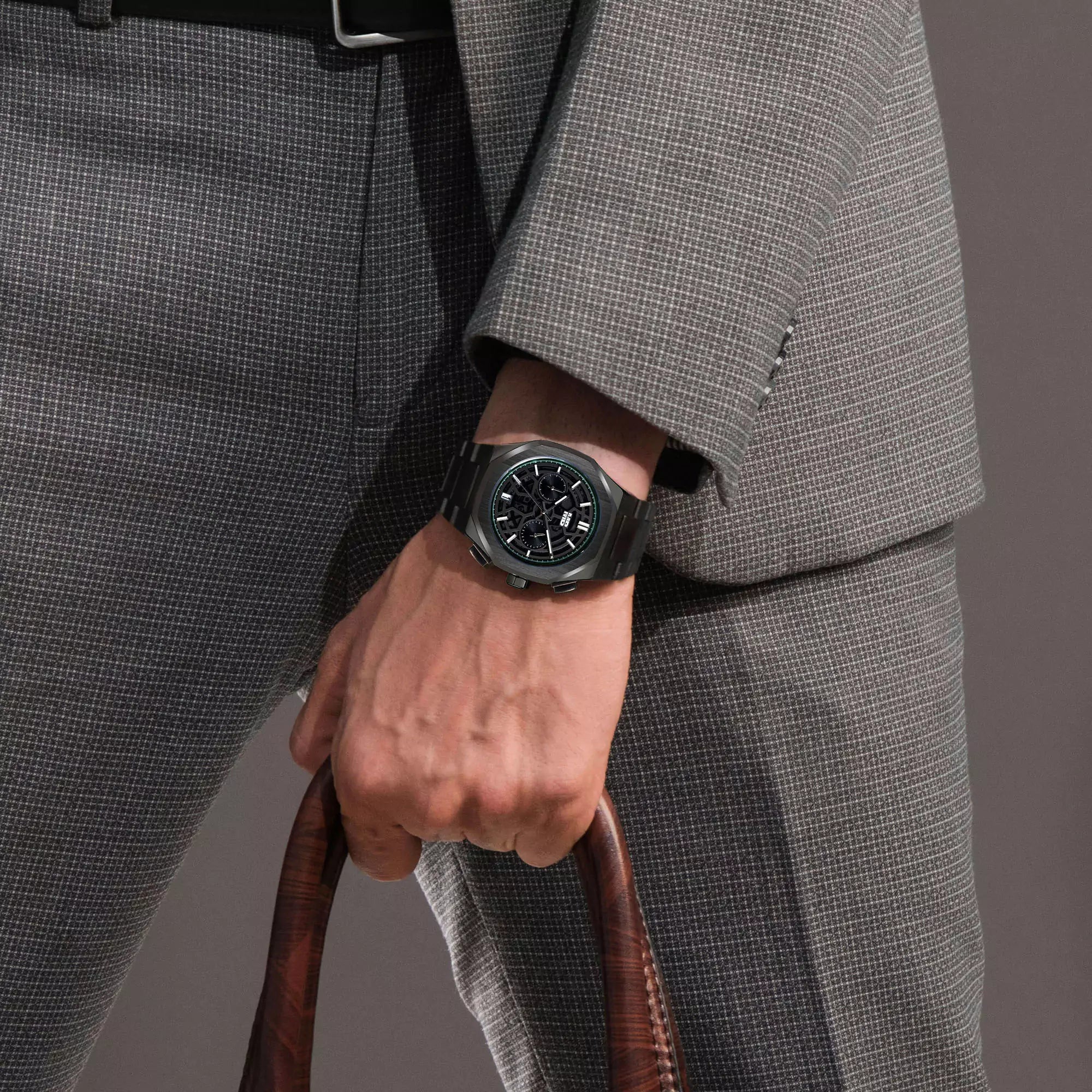 Elevate your style with the MARKO BALENO SKELETON MB180-B.