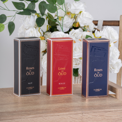 Oud Lovers Perfume Combo (3 x 100ML) – Unisex Luxury Collection by La Parfum Galleria