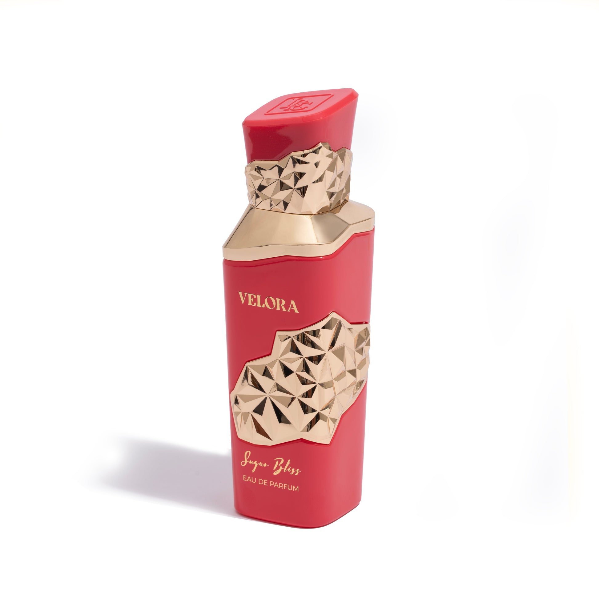 Velora Sugar Bliss Perfume Bottle Slightly Tilted  By La Parfum Galleria