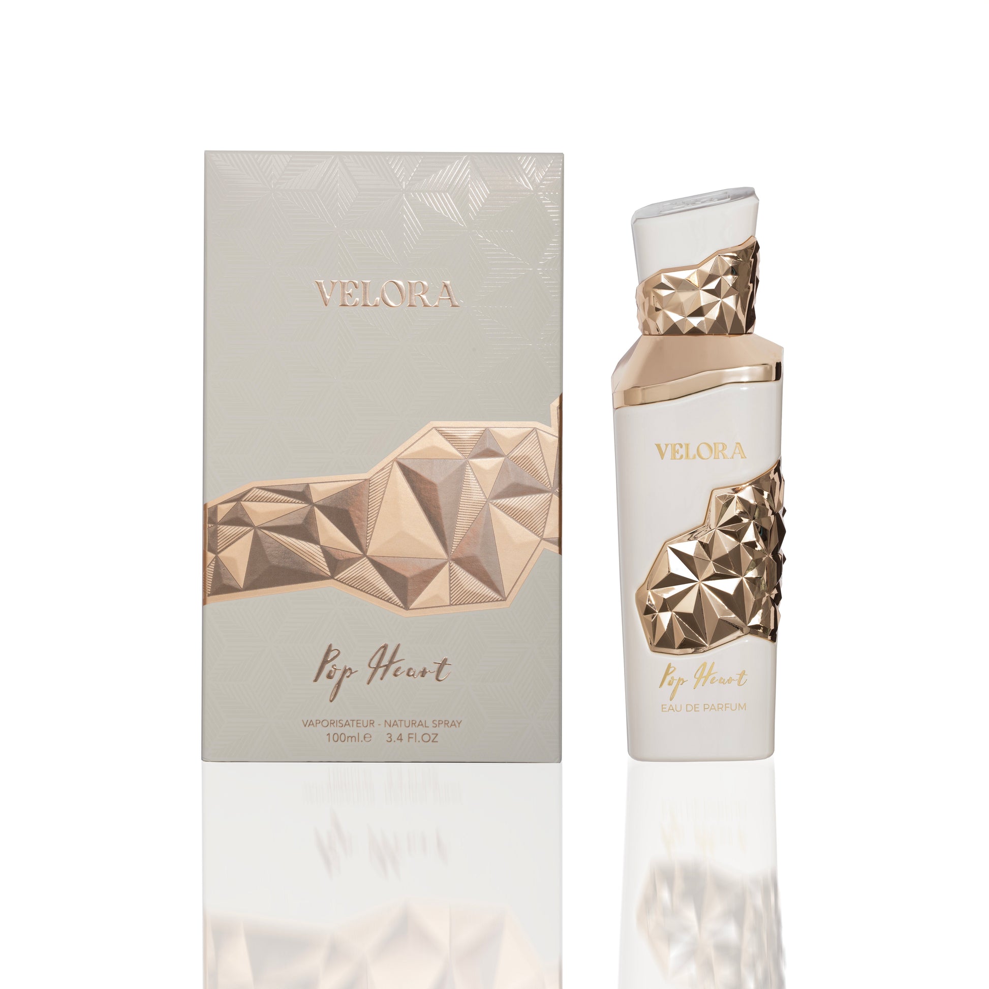 Velora Pop Heart Perfume Box And Bottle By La Parfum Galleria