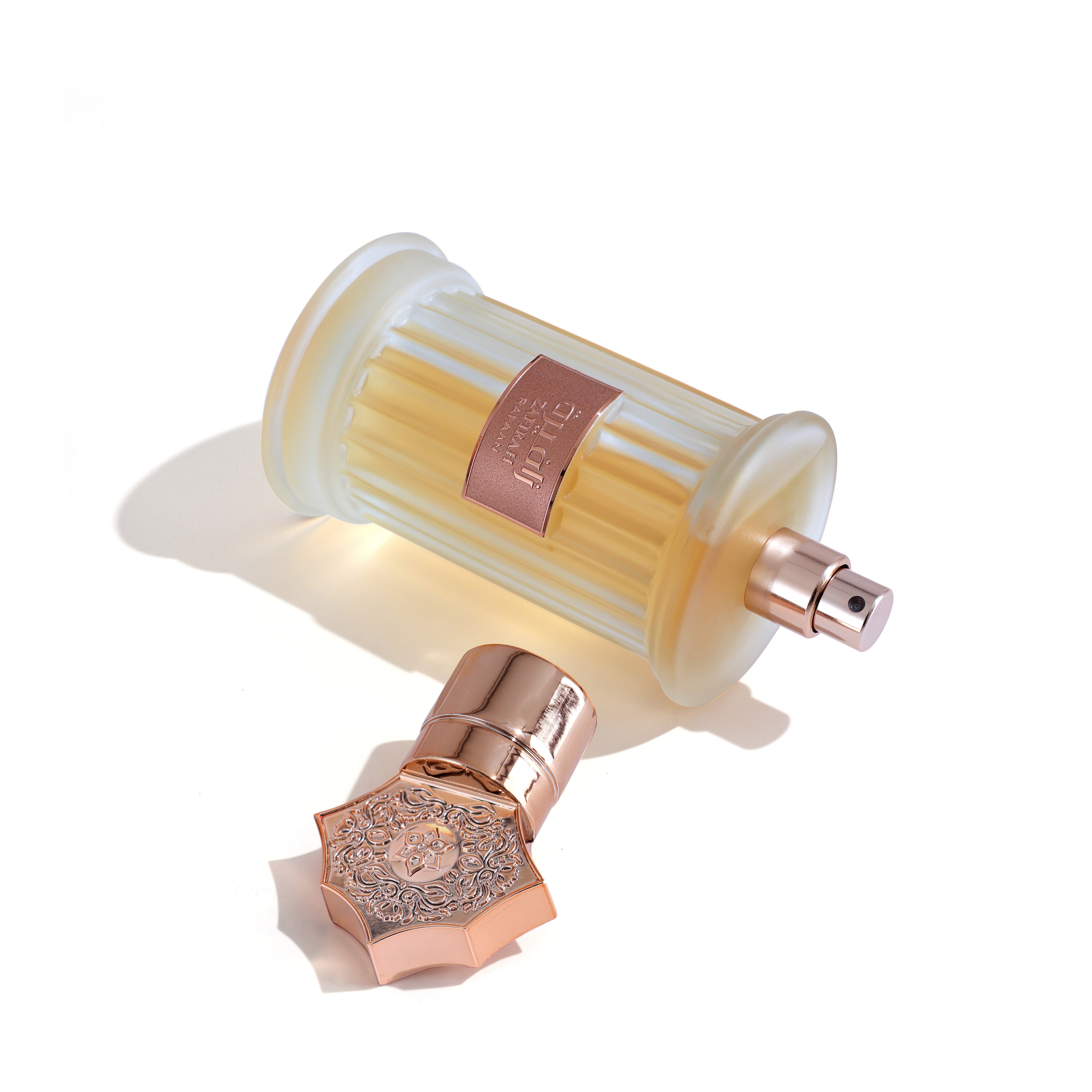 zafirah A sweet and luxurious fragrance that captivates with every note. It opens with the juicy freshness of pear, instantly uplifting your mood. 