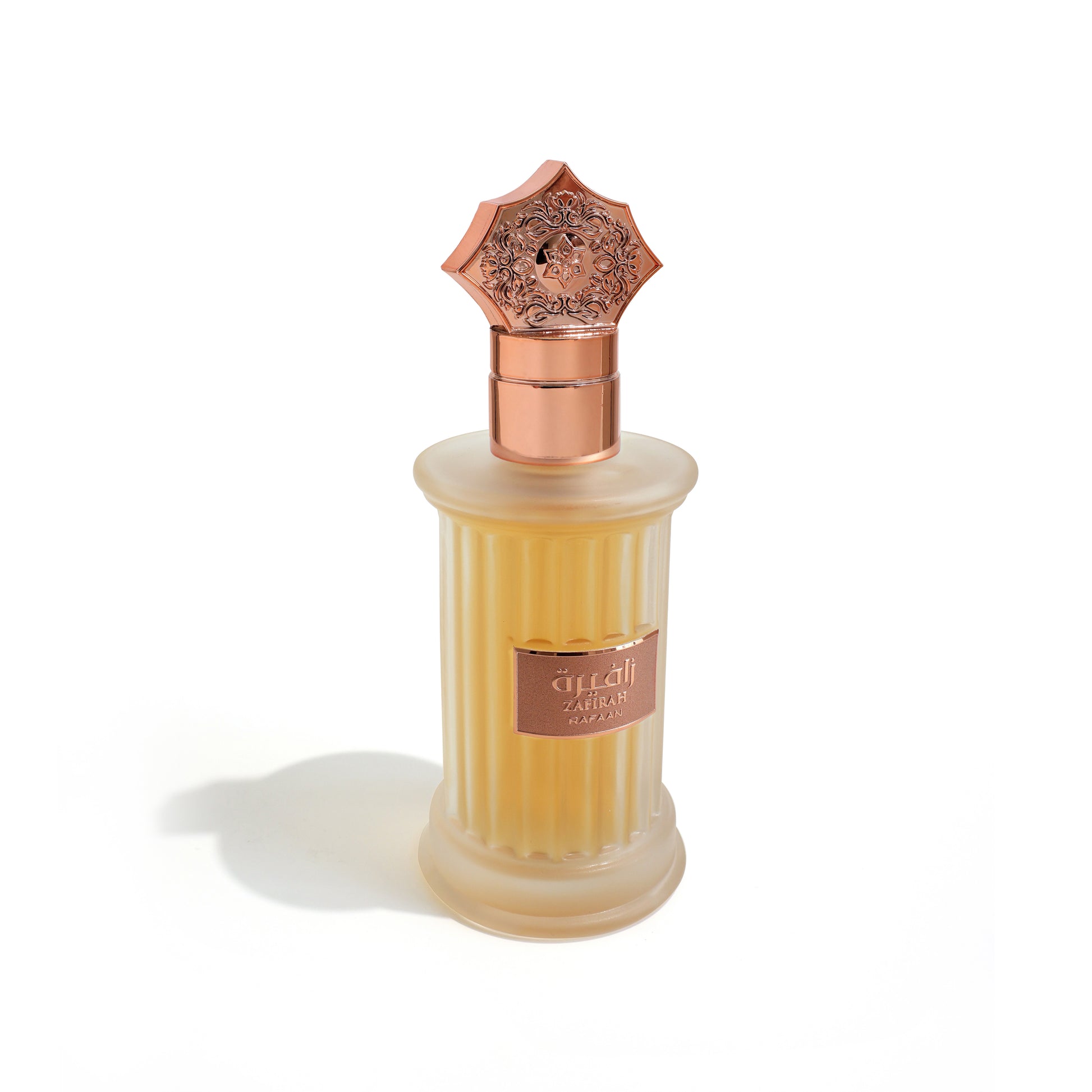 zafirah A sweet and luxurious fragrance that captivates with every note. It opens with the juicy freshness of pear, instantly uplifting your mood. 